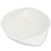 Hakusan Toki Pasta White 24 X X Hasami Made In Japan Plate, Porcelain, (approx.) 18.5 4.5 Cm, LEAVES, Ware,
