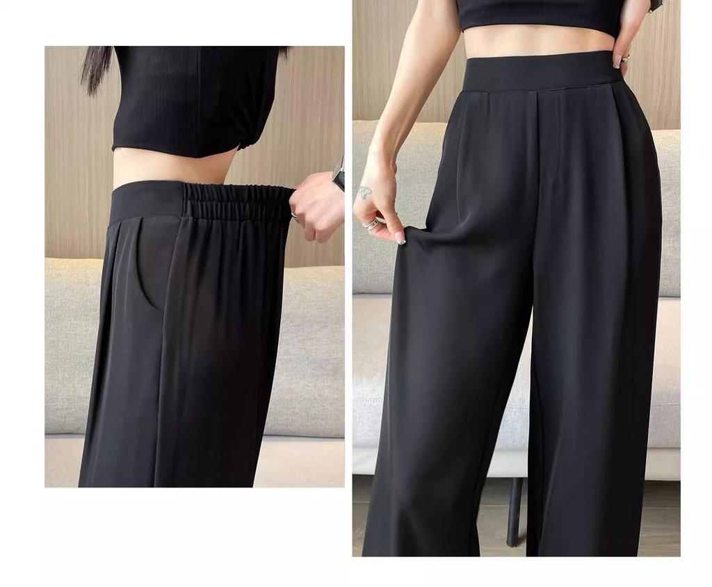 Women's High Waist Wide Leg Summer Trousers - 2025 Collection