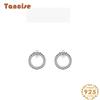 Tancise 925 Sterling Silver Zircon Earrings Drop Earrings For Women Wedding Party Gifts