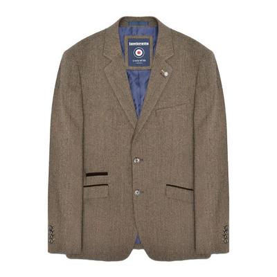 Herren Morgan Fischgrätenblazer