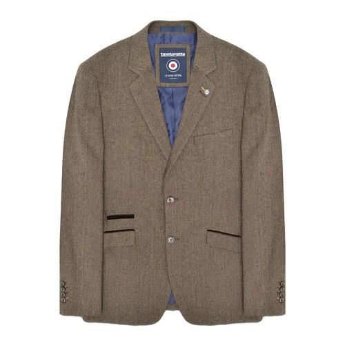 Lambretta Mens Morgan Herringbone Blazer