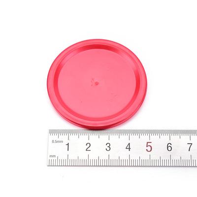 5Pcs Durable Mini Air Hockey Table Pucks 51Mm Puck Children Table Red