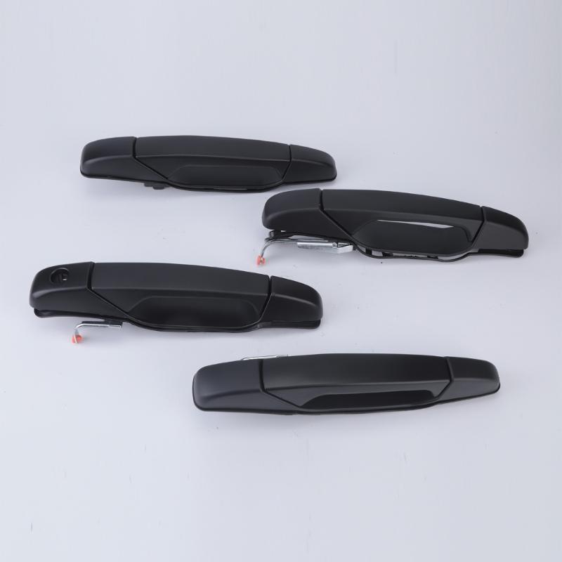 20828258 Car Exterior Door Handle Set, 4 Piece Plastic Replacement Parts for Worn Handle Service, Door Access Repair, and Daily Upkeep Work