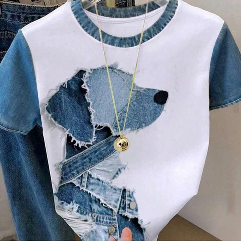 2025 Mens/Womens Comfortable Round Neck Short Sleeve T-Shirt With 3D Digital Print Urban Casual Style