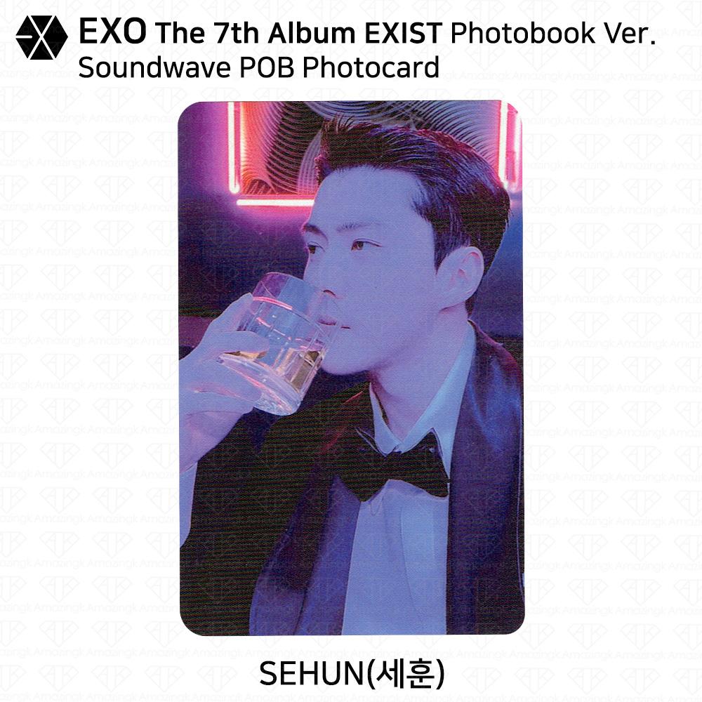 EXO The 7th Album EXIST POB Photocard Apple Music Soundwave