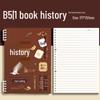 Thick B5 Subject-Specific Notebooks for Junior High: 9-Piece Loose-Leaf Set for Classroom Use