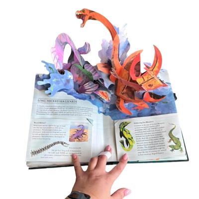Encyclopédie Préhistorica: Requins et Autres Monstres Marins Illustrations Vivantes Modèle Interactif 3D de Requins Livre Cadeau