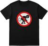 Funny No Farting Sign Stick Figure T-shirt
