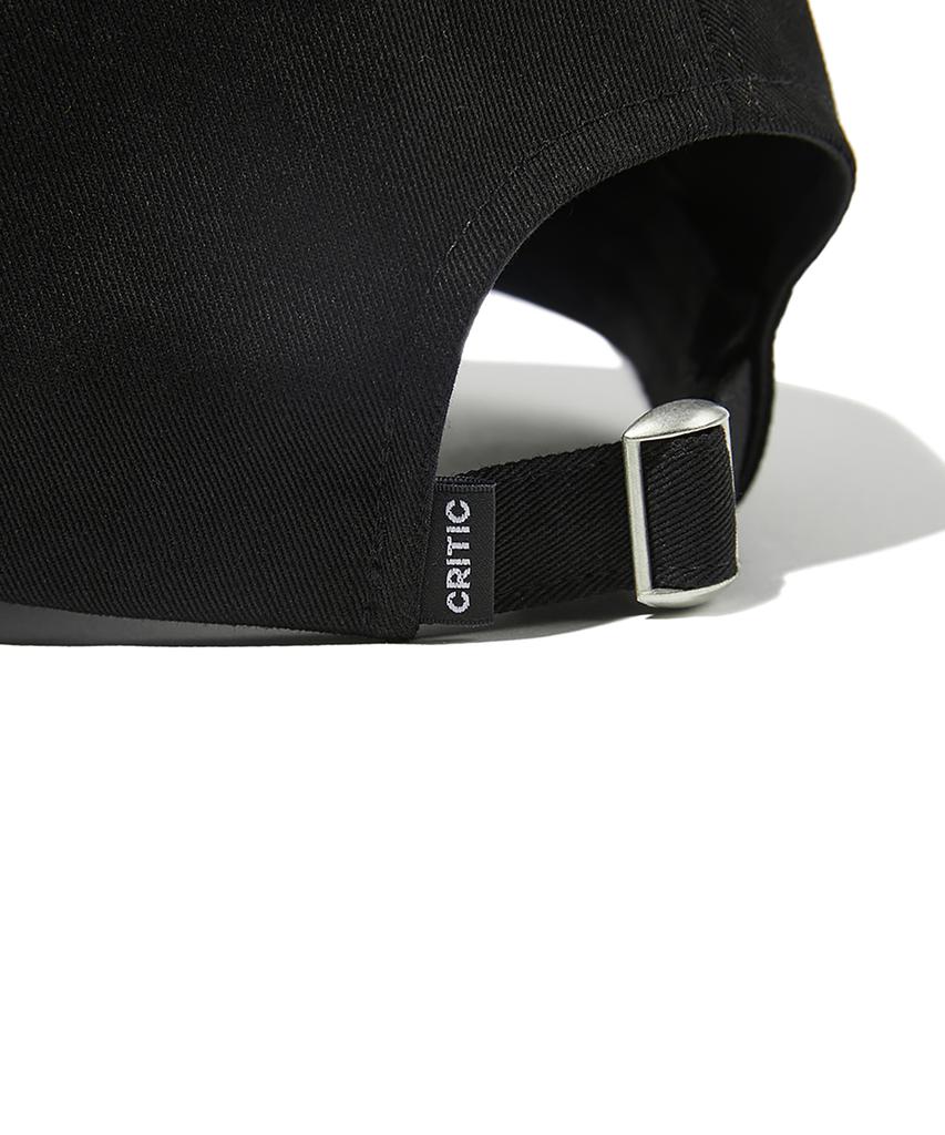 CRITIC Goth Logo 5P Cap Black