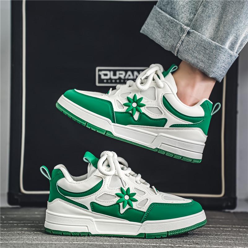 Luxury Sneaker for Men High Quality Leather Casual Shoe Fashion Skateboard Shoes for Men Platform Vulcanize Shoe Tenis Masculino
