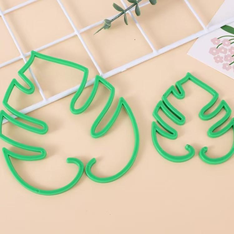 

Гибкий пластиковый складной каркас для поддержки стеблей растений - 2 штуки зелёный