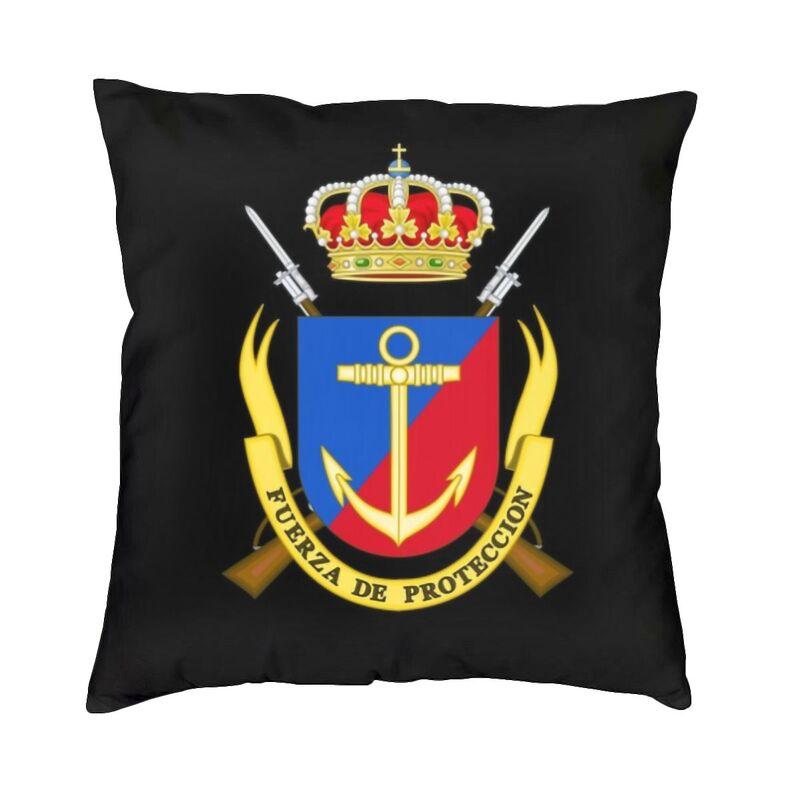 Spanish Legion Espanola Flag Cushion Cover 45x45 Cm Zipper Spain Coat Of Arms Soft Luxury Throw Pillow Case for Sofa Pillowcase