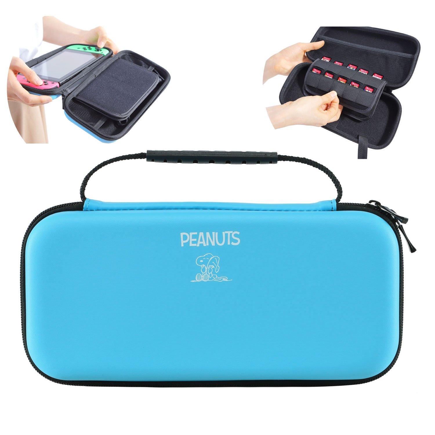 

Snoopy Nintendo Switch Case Nintendo Switch Storage Cover Cute Multi Case (Blue 615) [Item]