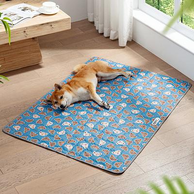 Alfombrilla para Perro Mascota Alfombrilla para Dormir Cojín para Verano Universal Cuatro Estaciones Alfombrilla para Gato para Jaula de Perro Colchoneta para Dormir