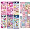 Glitter Shaka Shaka Stickers Types X 5 of 30 Total Stickers 5 Perfect for and Gift Girls (6 Each, + Stickers) (Large Capacity, Festivals, Fairs,