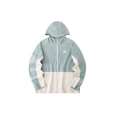 Anta Легка сонцезахисна куртка з оболонкою, водонепроникна куртка із захистом від ультрафіолетового випромінювання, куртка унісекс, бобово-сіро-зелений, другий сірий 952427603-1