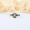 Vintage-Inspired Bohemian Bee Carved Ring - Zinc Alloy Construction, Antique-Style Band, No Plating, Fashionable Jewelry for Daily Wear, Gift Giving,