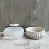 Silicone Resin Flower Pot Molds DIY Stripe Mold Resin Casting Mold Silicone Resin Casting Mold to Make Mini Flower Pot