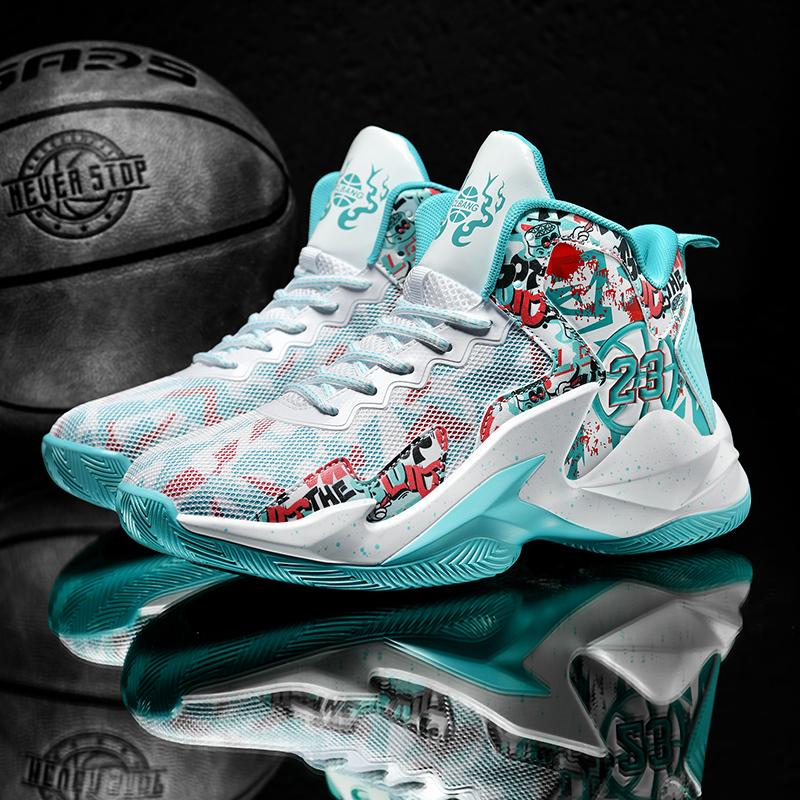 Basketball Shoes Professional Men Athletic Cushioned Training Sports Shoes High-Quality Sneaker Unisex Wearable Basketball Boots