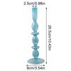 1pc Glass Candlestick Flower Vase Home Decor Glass Candle Holder Nordic Flower Vase Crafts Vintage Romantic Candlestick Holder