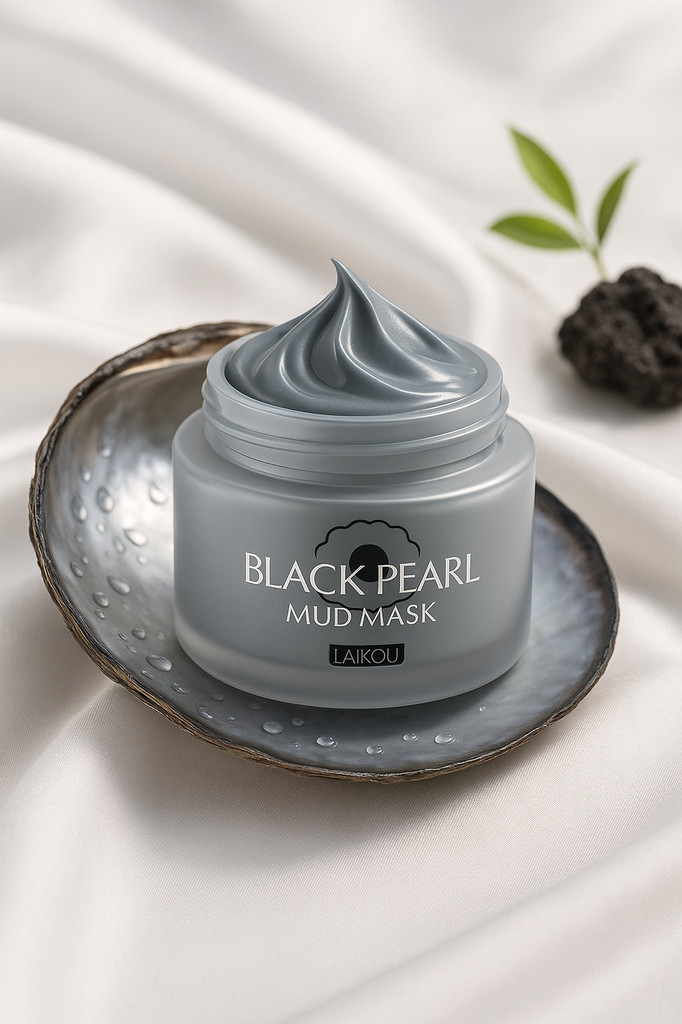 LAIKOU Black Pearl Mask Clay 85g Gesichtsreinigungs-Schlammmaske