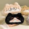 Kawaii Cartoon Pencil Case Cute Stationery Storage Bag Cat Printed Pencil Case  Student Use