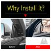 Stainless Steel Accessories For Xpeng G6  2024 2025 Pillar A Speaker Tweeter / Gear Shift Side Loudspeaker Frame Cover Trim