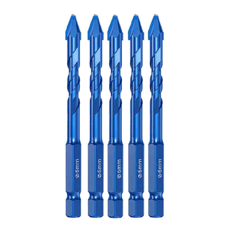 High Strength Eccentric Twist Drill Bits Oblique Head Eccentric Glass Tile Drilling Concrete Drill Bit Set