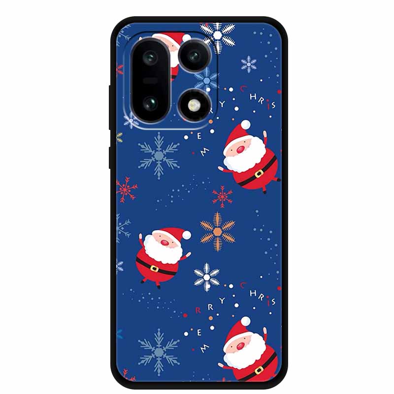 Christmas Phone Case For OnePlus 15 PLK110 Soft Silicone Christmas Tree Cover for OPPO OnePlus 1+ 15 Santa Claus Protective Case