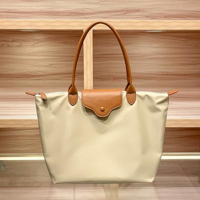 Torba typu tote o dużej pojemności, modna i prosta torba na jedno ramię, modna i retro torba crossbody