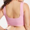 Women Color Plus Size Ultratenká velká podprsenka Sportovní podprsenka Full Bra Cup Tops