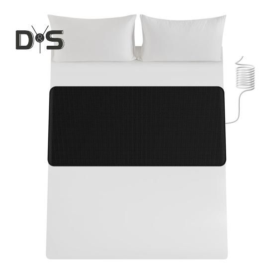 Grounding Mattress for Sleep Anti-Slip Waterproof Faux Leather with Grounding Cord Relieve Muscle Pain Improve Sleep Quality And Health Bed Grounding