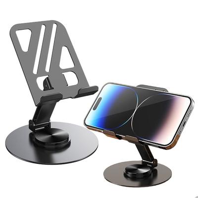 Adjustable Live Mobile Phone Stand Mount Metal Desktop Tablet Stand Universal Mobile Phone Holder
