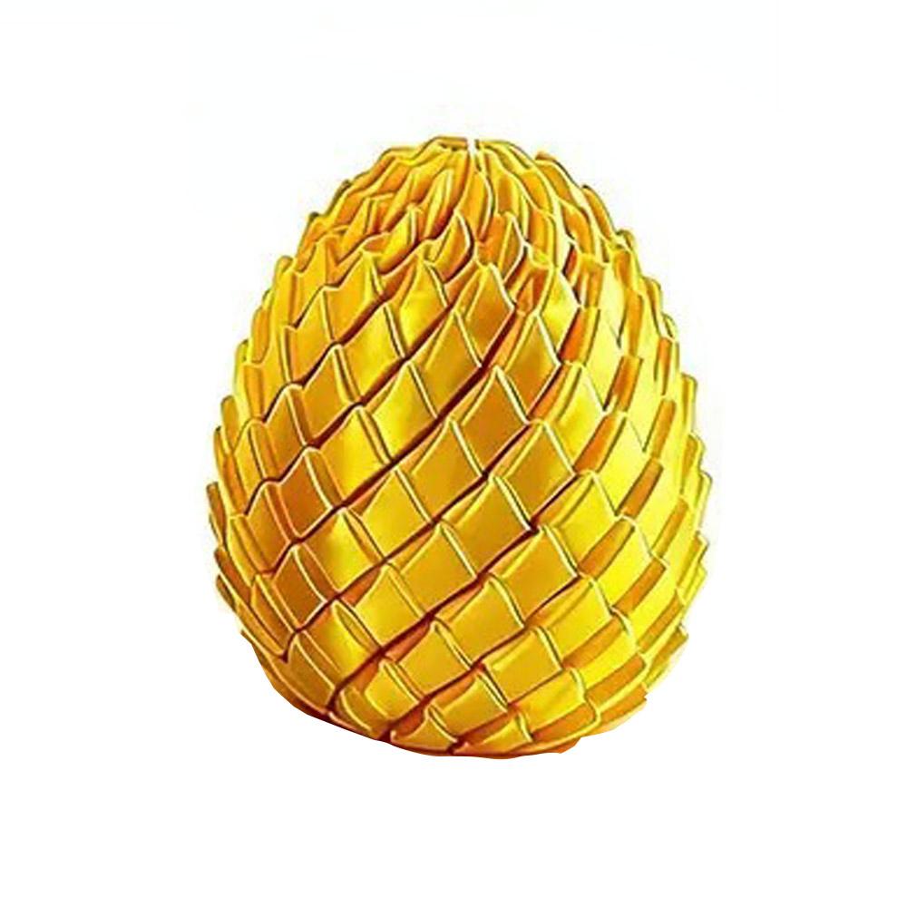 3D Printed Dragon Egg Sensory Transformable Anti-Anxiety Stress Relief Decompression For Teens Adults Office