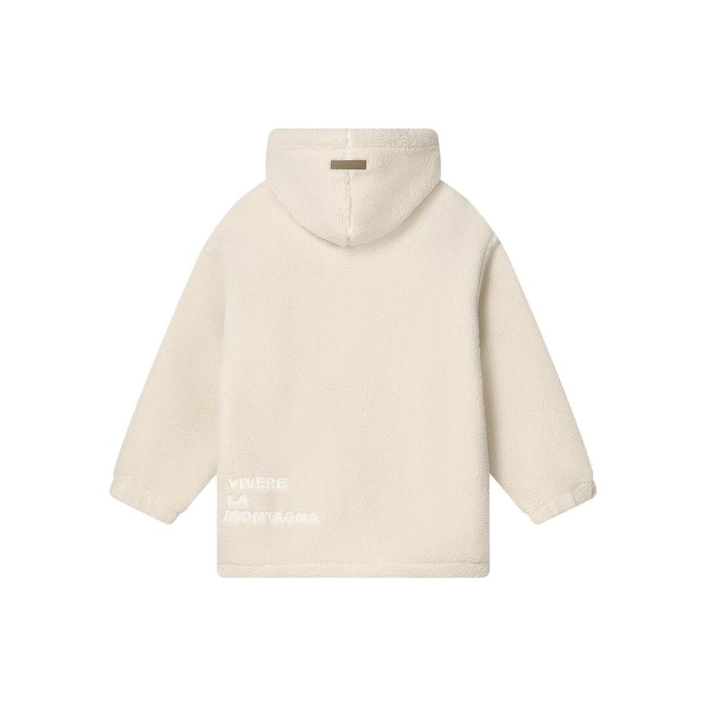 New FILA Velvet Jackets Women's Calamus White F11W349501FIV