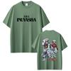 T-shirt Grafica Anime Inuyasha Sesshoumaru Unisex Donna Retrò Anni '90 Cotone Unisex T-shirt Divertenti Cartoni Animati Unisex Uomo Cotone