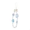Beaded Phone Lanyard Cute Bracelet Keychain Bag Pendant Decoration Wrist Strap