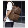 Men's Backpack Retro Business Backpack Computer Plug-in Large-capacity Backpack
