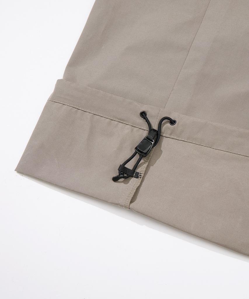 Kallapataleu Belted Signature Wide Cargo Pants - Beige