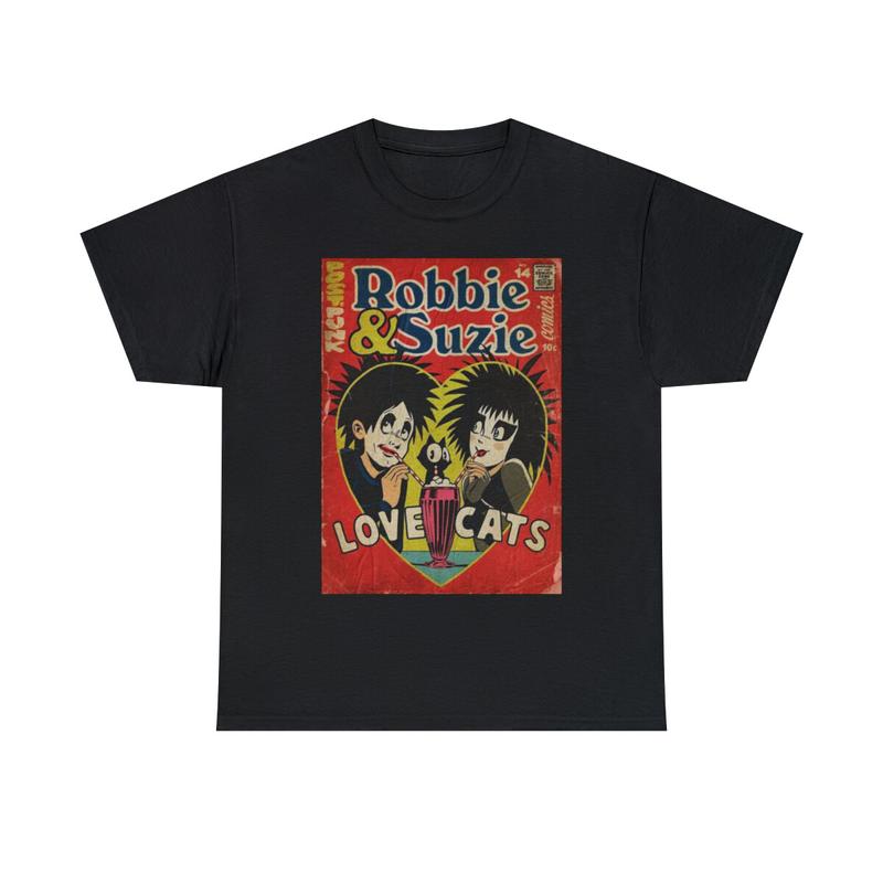 The Cure Love Cats Robert Smith and Suzie Unisex T-Shirt S