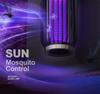 Solar-Powered Mosquito Repeller Lamp with UV Light & Electric Shock