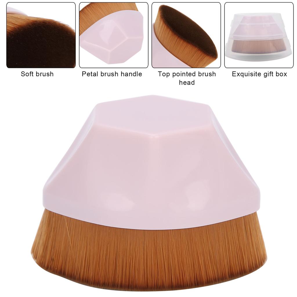 Makeup Liquid Foundation Brushes Cosmetic Flat Blush Brushes Cosmetic Brushes Makeup Brushes 3pcs Liquid Powder Brushes
