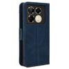 Flip Case for Infinix Note 40 Pro, Card Slot, Navy Blue