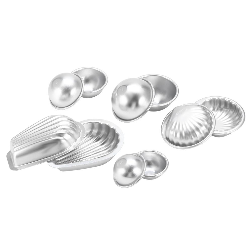 Handmade Aluminium Alloy Bath Bomb Molds Fizzy Crafting DIY Cake Mould Tools