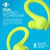 Official JLab Go Air Sport Wireless and for and the with Compatible with iPhone and Single 32 Hours of Earhook Official JLab Yellow Earbuds,