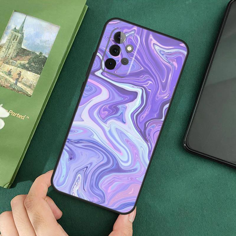 Holographic Iridescence Case For Samsung Galaxy A54 A12 A22 A32 A52 A72 A52S A14 A70 A51 A71 A33 A53 A73 Cover