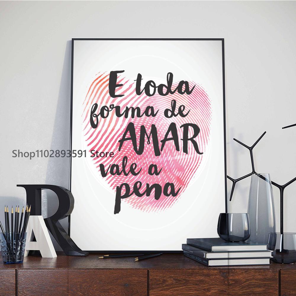 1pc Maximalist Sunshine More Amor Yellow Love Quote Poster Paper Print Home Bedroom Entrance Bar Cafe Art Painting Decoration