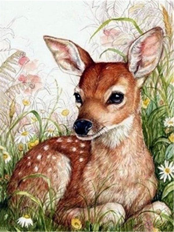 5D Diamond Painting Deer Picture Of Rhinestone New Arrival Diamond Embroidery Animal Diamond Mosaic Handicraft Home Decor