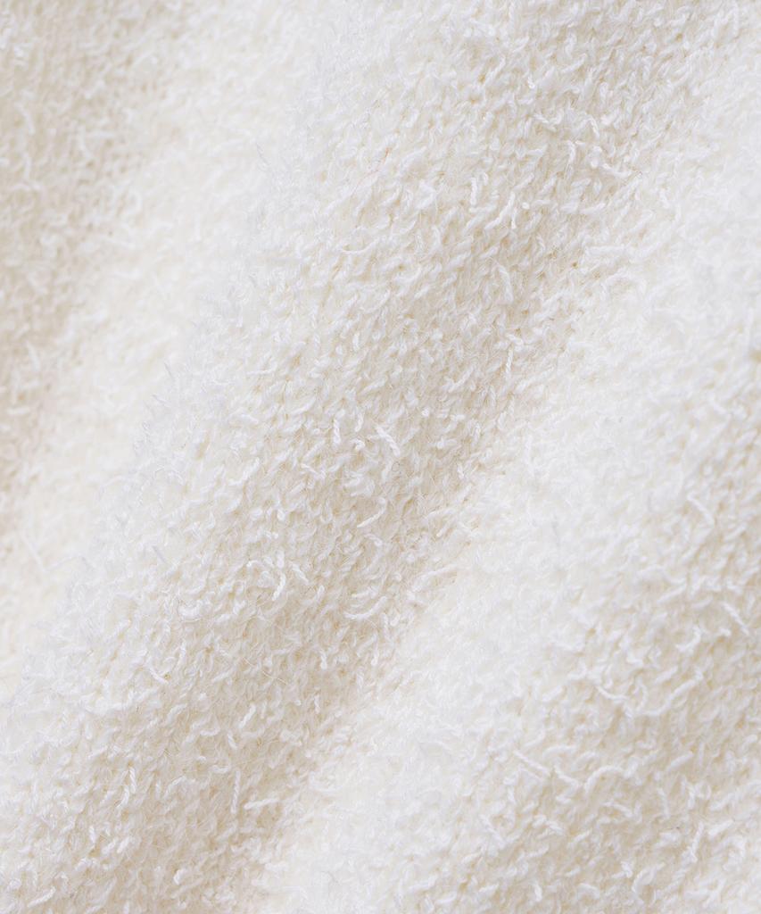 NOIRER Loose Fit Boucle Knit (Ivory)