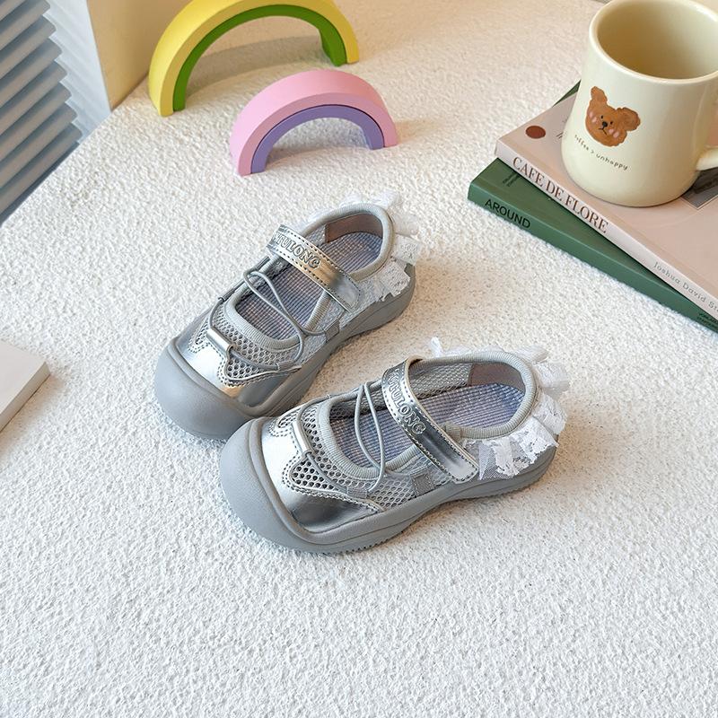 Summer baotou sports shoes children's trendy shoes boys and girls older children ugly cute casual shoes outdoor shoes fashionable and versatile